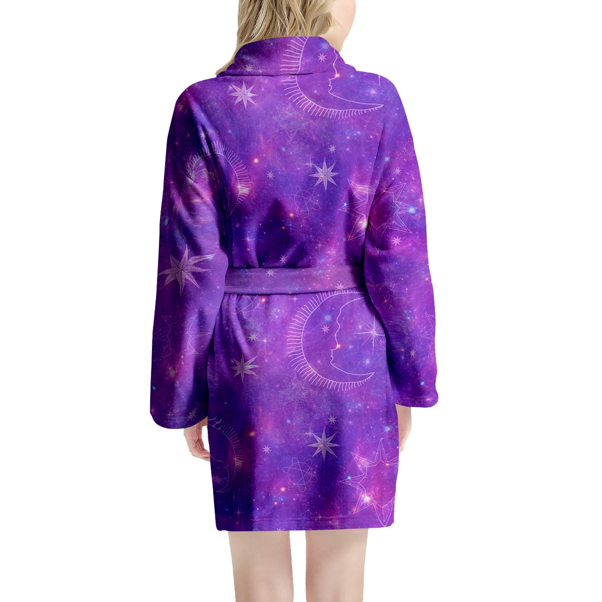 Luna Galaxy Space Women's Robe-grizzshop