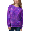 Luna Galaxy Space Women's Sweatshirt-grizzshop