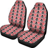 MAORI KOWHAIWHAI WHITE AND RED CAR SEAT COVER UNIVERSAL FIT-grizzshop
