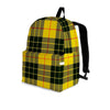 MacLeod Yellow Plaid Tartan Backpack-grizzshop