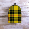 MacLeod Yellow Plaid Tartan Backpack-grizzshop