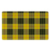 MacLeod Yellow Plaid Tartan Door Mat-grizzshop