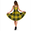 MacLeod Yellow Plaid Tartan Dress-grizzshop