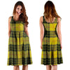 MacLeod Yellow Plaid Tartan Dress-grizzshop