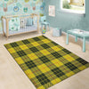 MacLeod Yellow Plaid Tartan Floor Mat-grizzshop