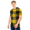 MacLeod Yellow Plaid Tartan Men T Shirt-grizzshop