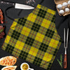 MacLeod Yellow Plaid Tartan Men's Apron-grizzshop