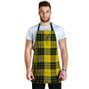 MacLeod Yellow Plaid Tartan Men's Apron-grizzshop