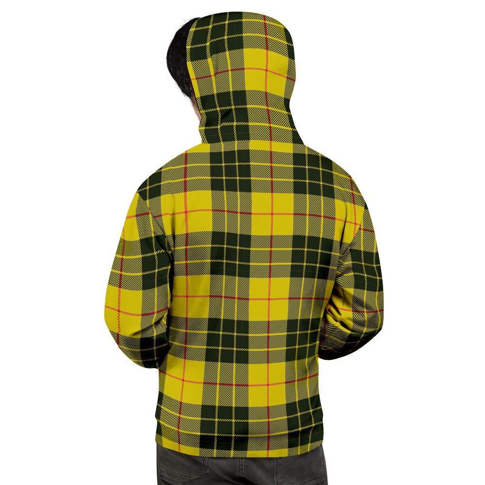 MacLeod Yellow Plaid Tartan Men's Hoodie-grizzshop