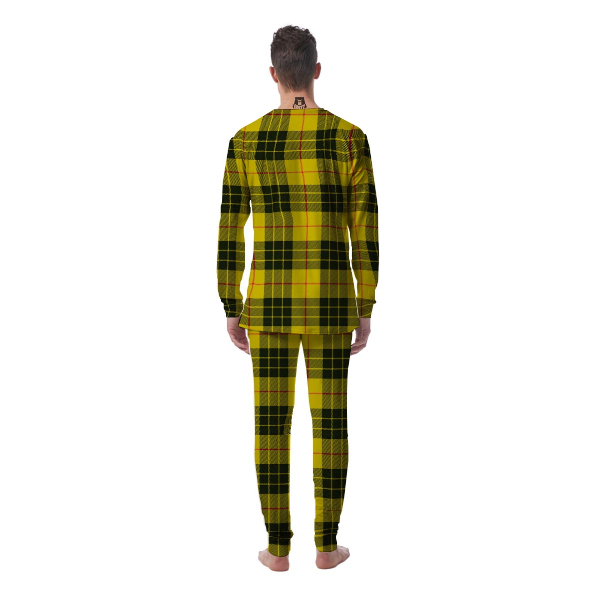 MacLeod Yellow Plaid Tartan Men s Pajamas Grizzshopping