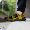 MacLeod Yellow Plaid Tartan Men's Sneakers-grizzshop