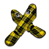 MacLeod Yellow Plaid Tartan Muay Thai Shin Guard-grizzshop