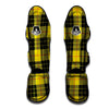 MacLeod Yellow Plaid Tartan Muay Thai Shin Guard-grizzshop