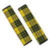 MacLeod Yellow Plaid Tartan Seat Belt Cover-grizzshop