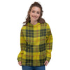 MacLeod Yellow Plaid Tartan Women's Hoodie-grizzshop