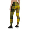 MacLeod Yellow Plaid Tartan Women's Leggings-grizzshop