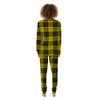 MacLeod Yellow Plaid Tartan Women's Pajamas-grizzshop