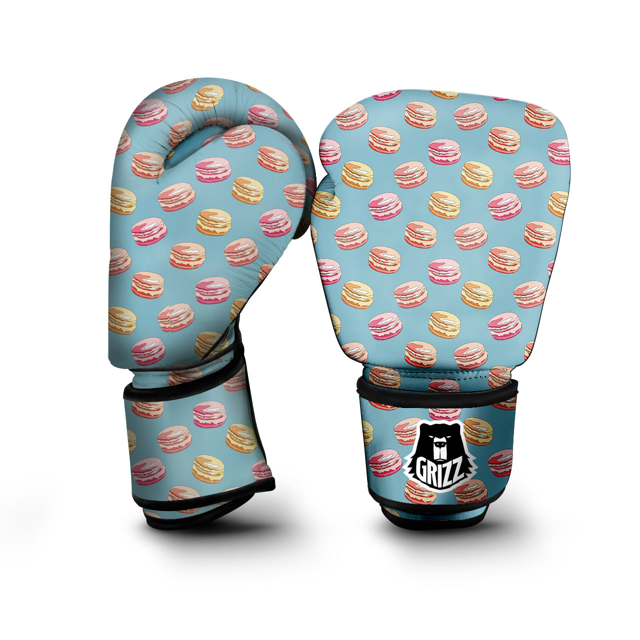 Macaron Cute Print Pattern Boxing Gloves-grizzshop