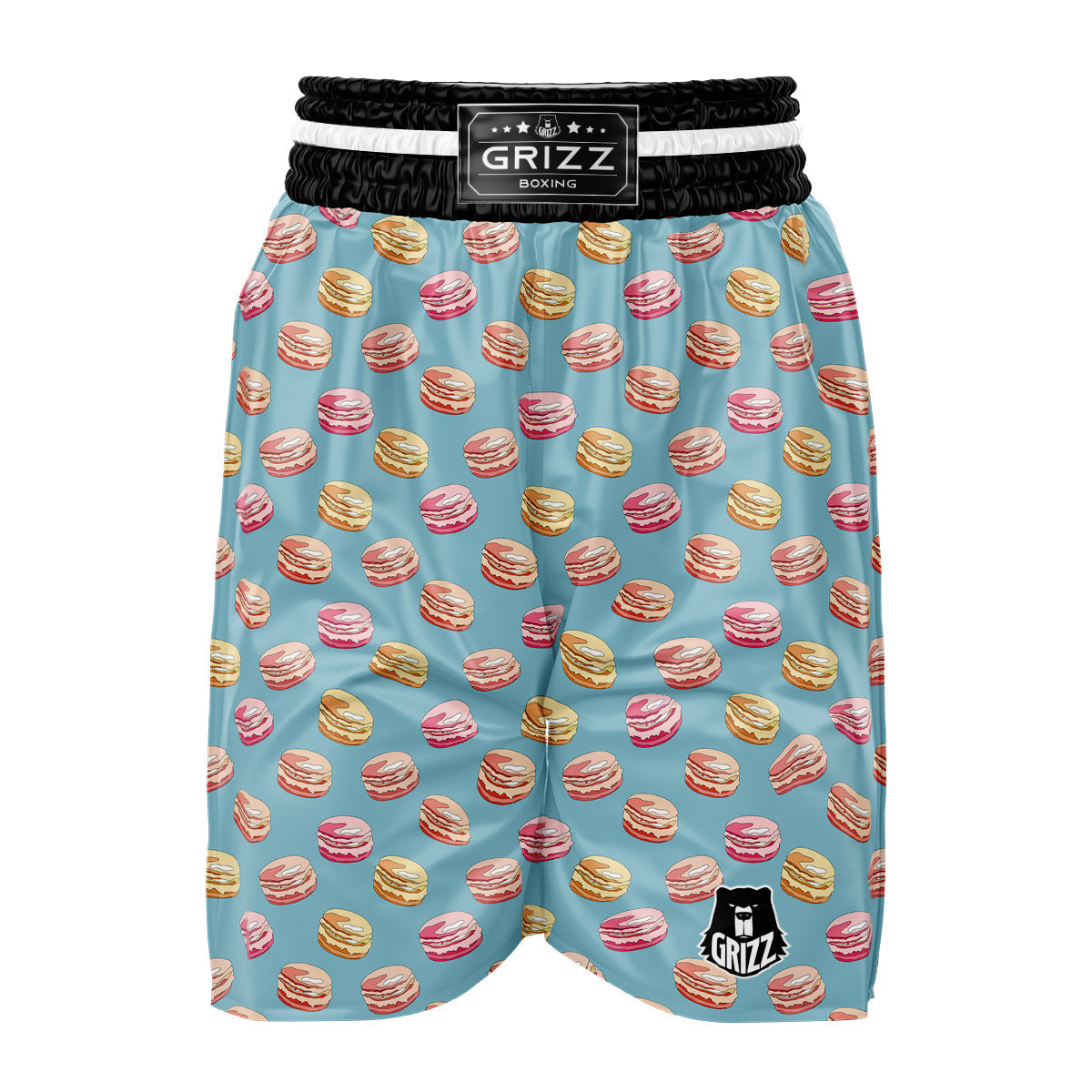 Macaron Cute Print Pattern Boxing Shorts-grizzshop