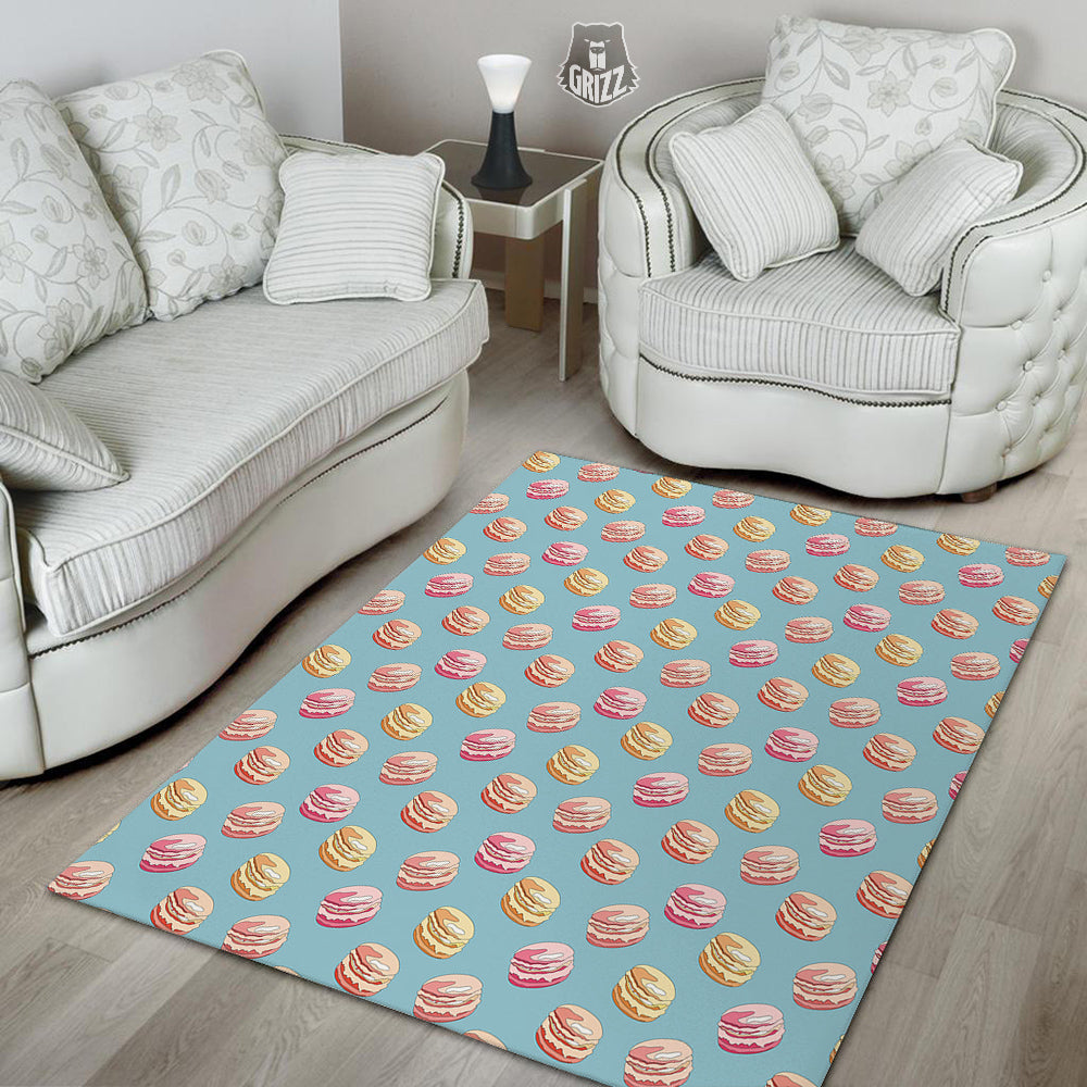 Macaron Cute Print Pattern Floor Mat-grizzshop