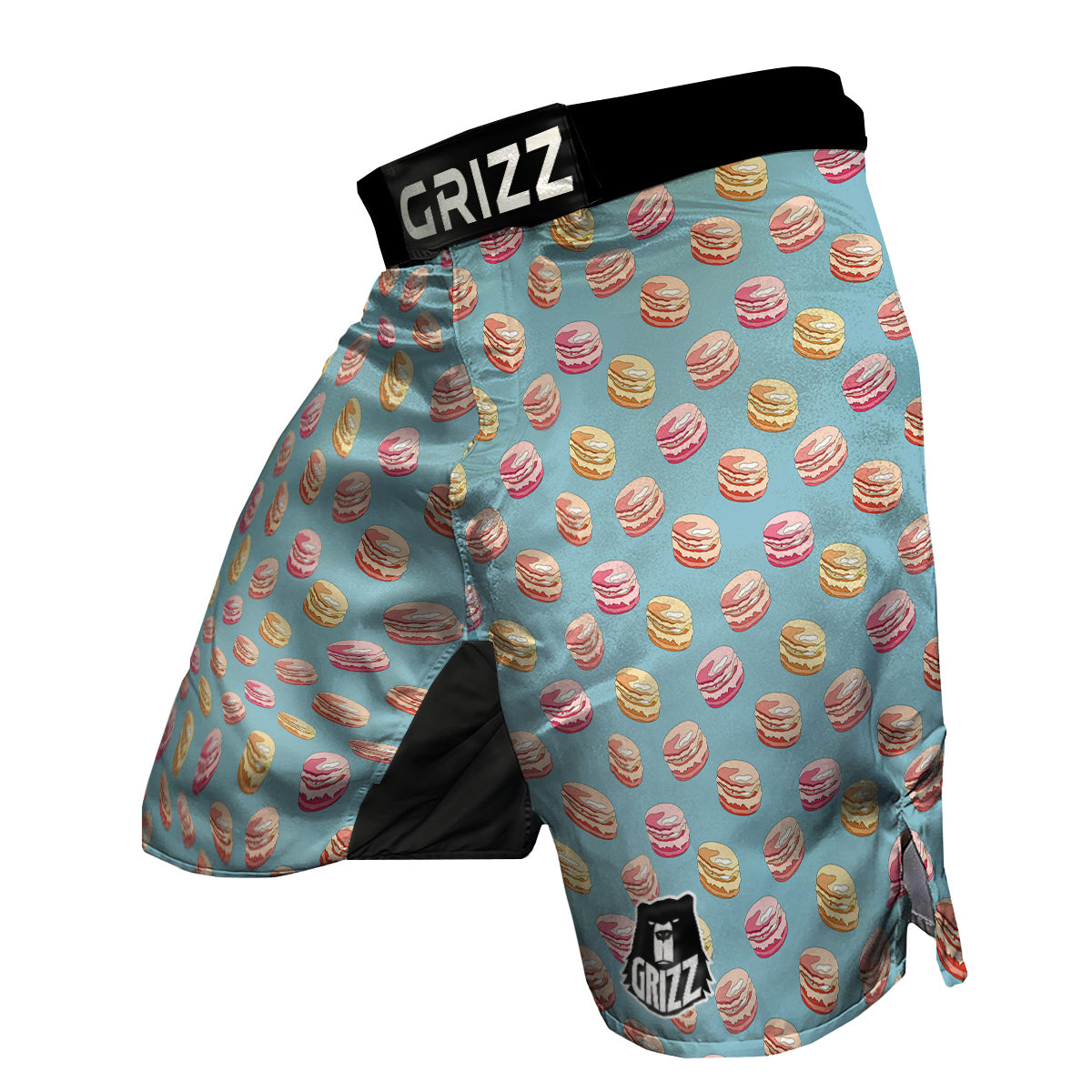 Macaron Cute Print Pattern MMA Shorts-grizzshop