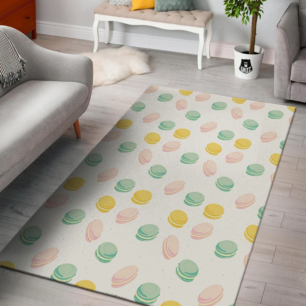 Macaron Pastel Print Pattern Floor Mat-grizzshop