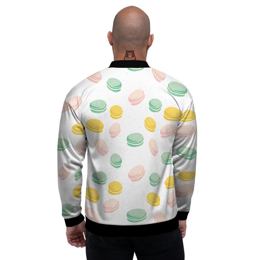 Macaron Pastel Print Pattern Men's Bomber Jacket-grizzshop