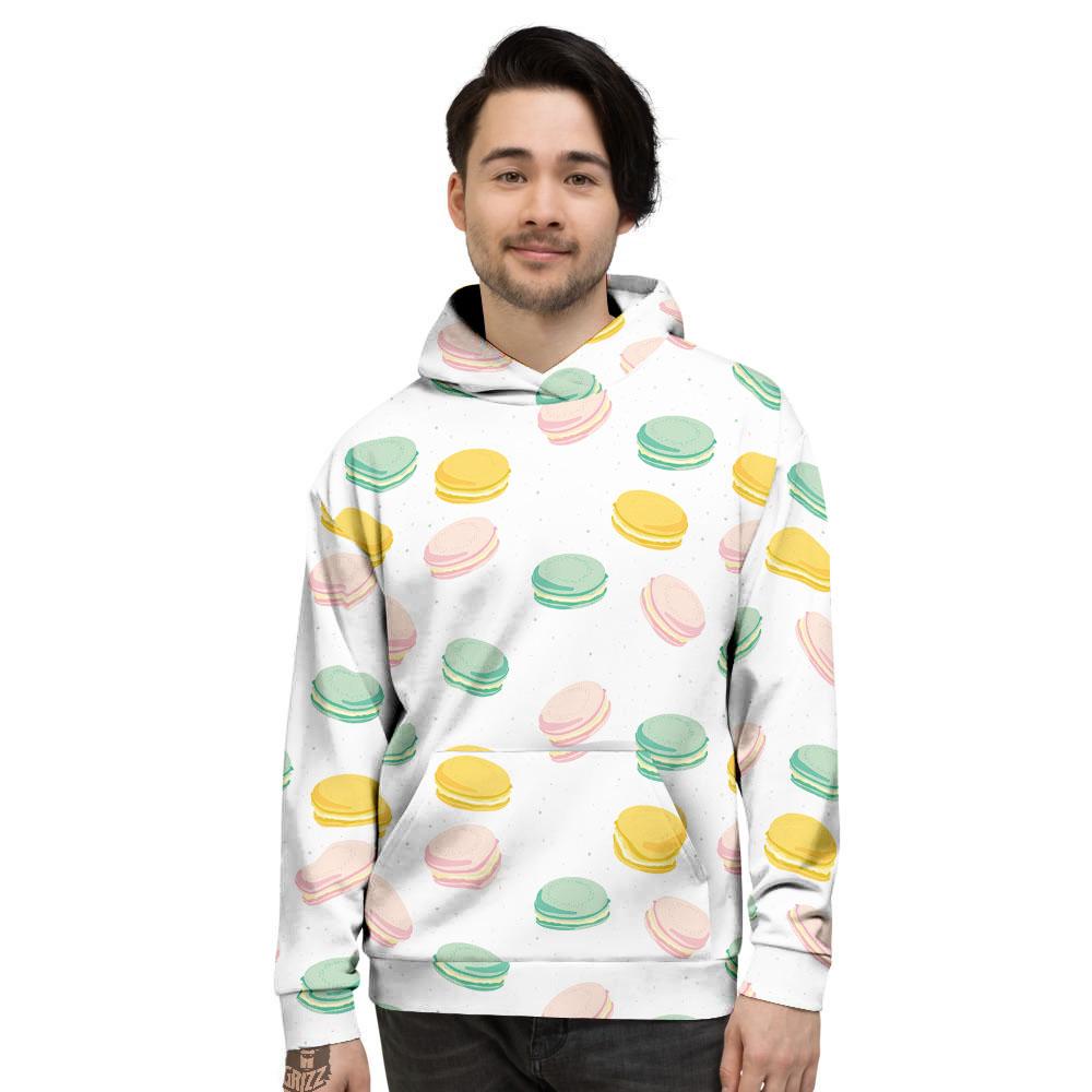 Macaron Pastel Print Pattern Men's Hoodie-grizzshop