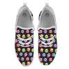 Macaron Polka Dot Print Pattern White Athletic Shoes-grizzshop