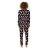 Macaron Polka Dot Print Pattern Women's Pajamas-grizzshop