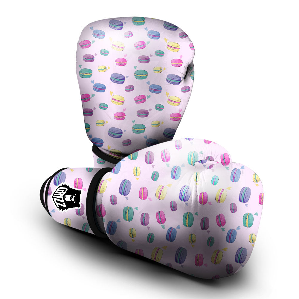 Macaron Print Pattern Boxing Gloves-grizzshop