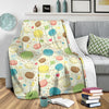 Macaron Sweet Pattern Print Blanket-grizzshop