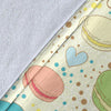 Macaron Sweet Pattern Print Blanket-grizzshop