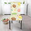 Macaron Sweet Pattern Print Chair Cover-grizzshop