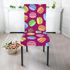 Macaron Sweet Print Pattern Chair Cover-grizzshop