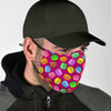 Macaron Sweet Print Pattern Face Mask-grizzshop