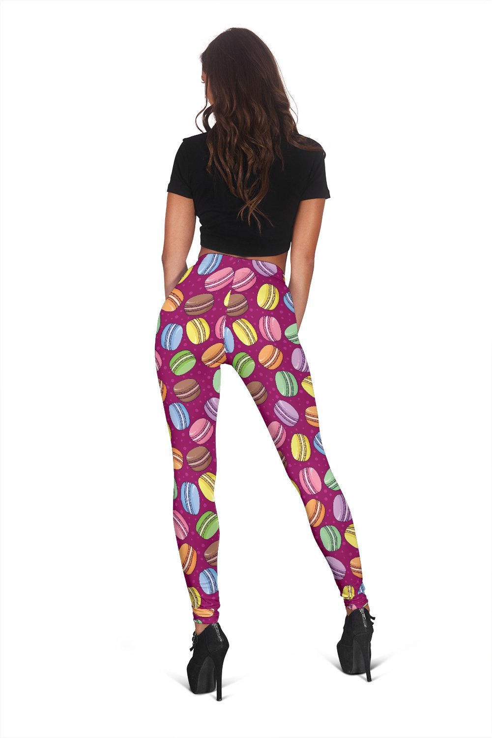 Fashion-Forward Macaroons Patterned Leggings