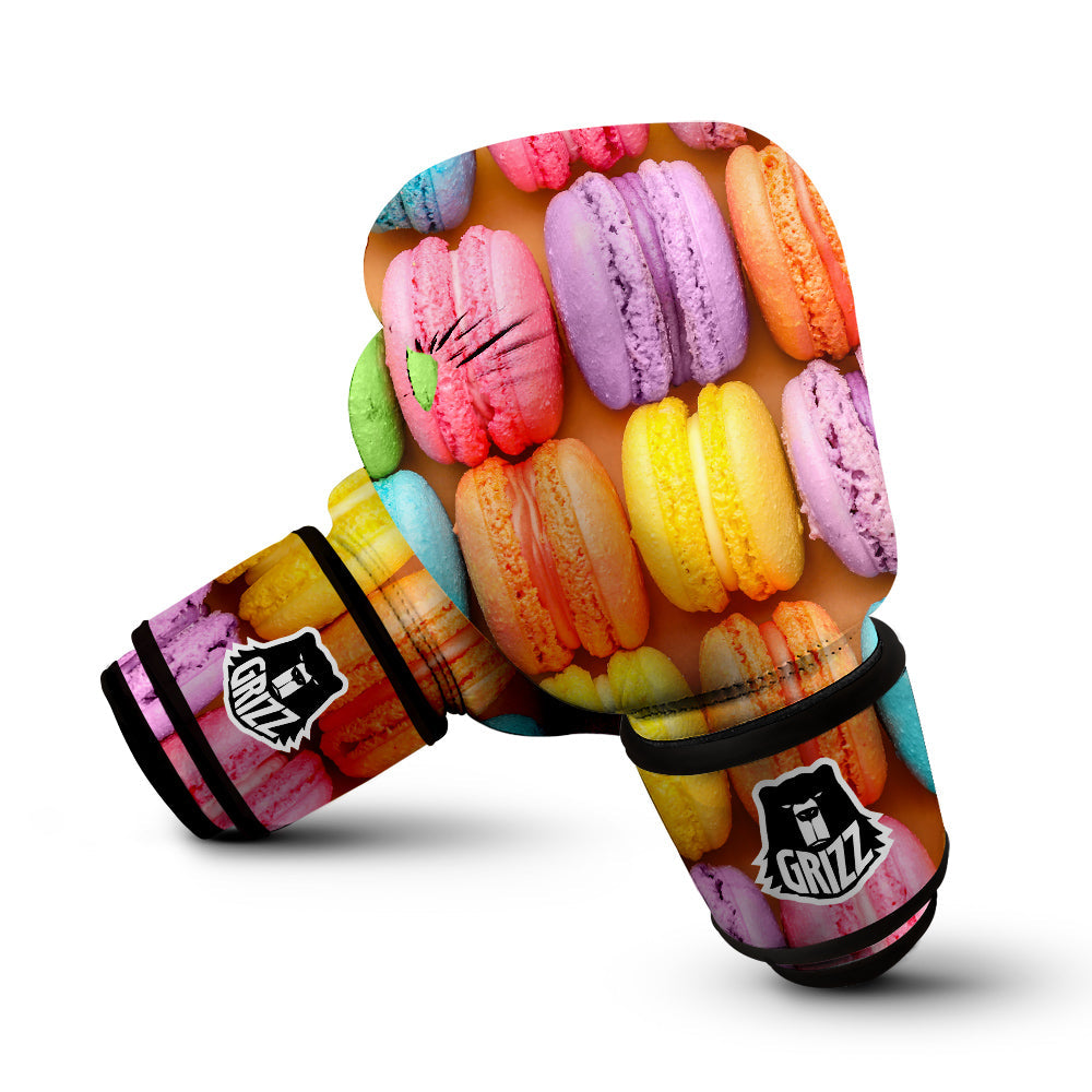 Macarons Colorful Print Boxing Gloves-grizzshop
