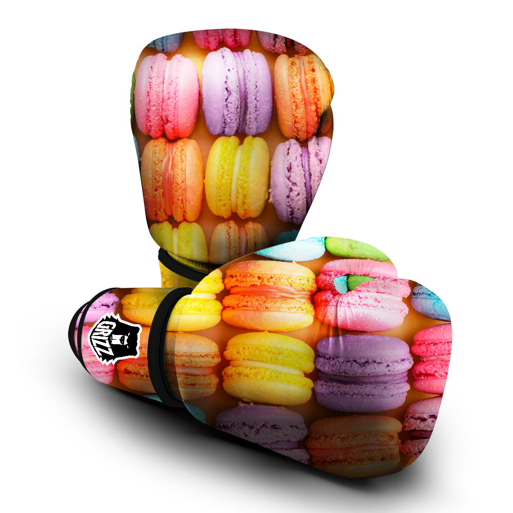 Macarons Colorful Print Boxing Gloves-grizzshop