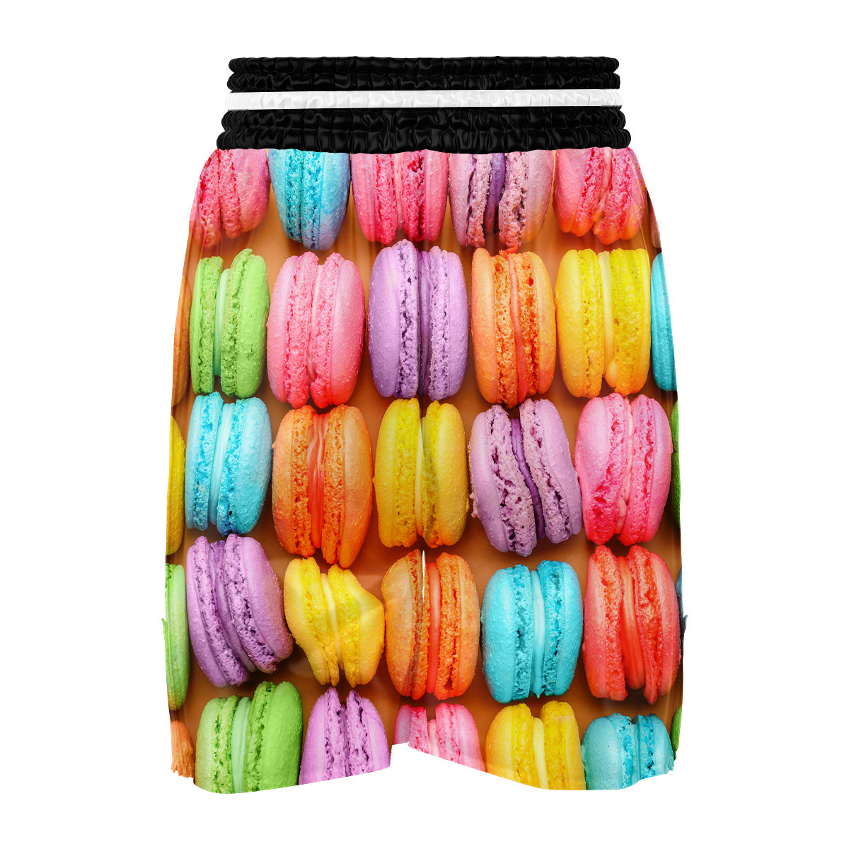 Macarons Colorful Print Boxing Shorts-grizzshop