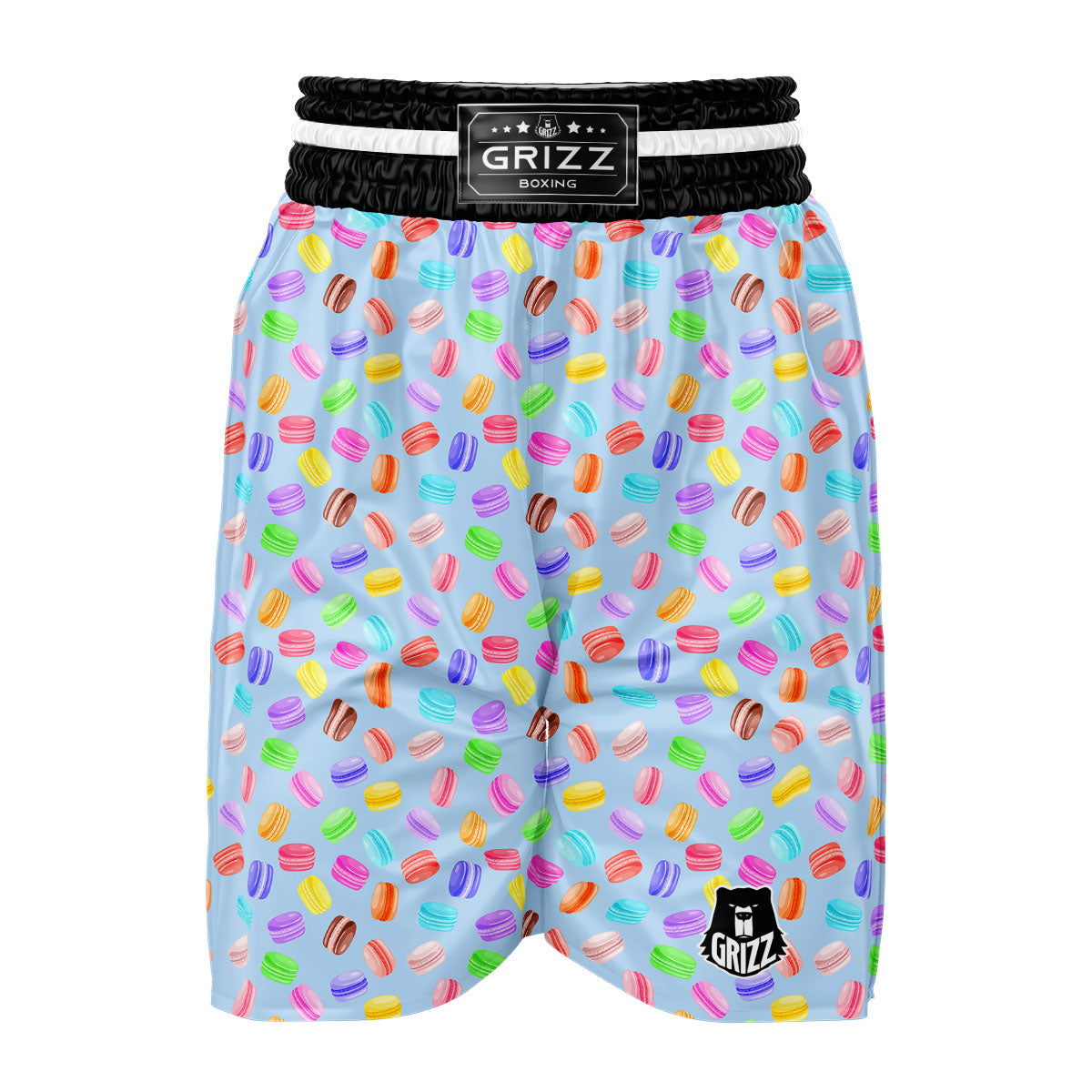 Macarons Colorful Print Pattern Boxing Shorts-grizzshop