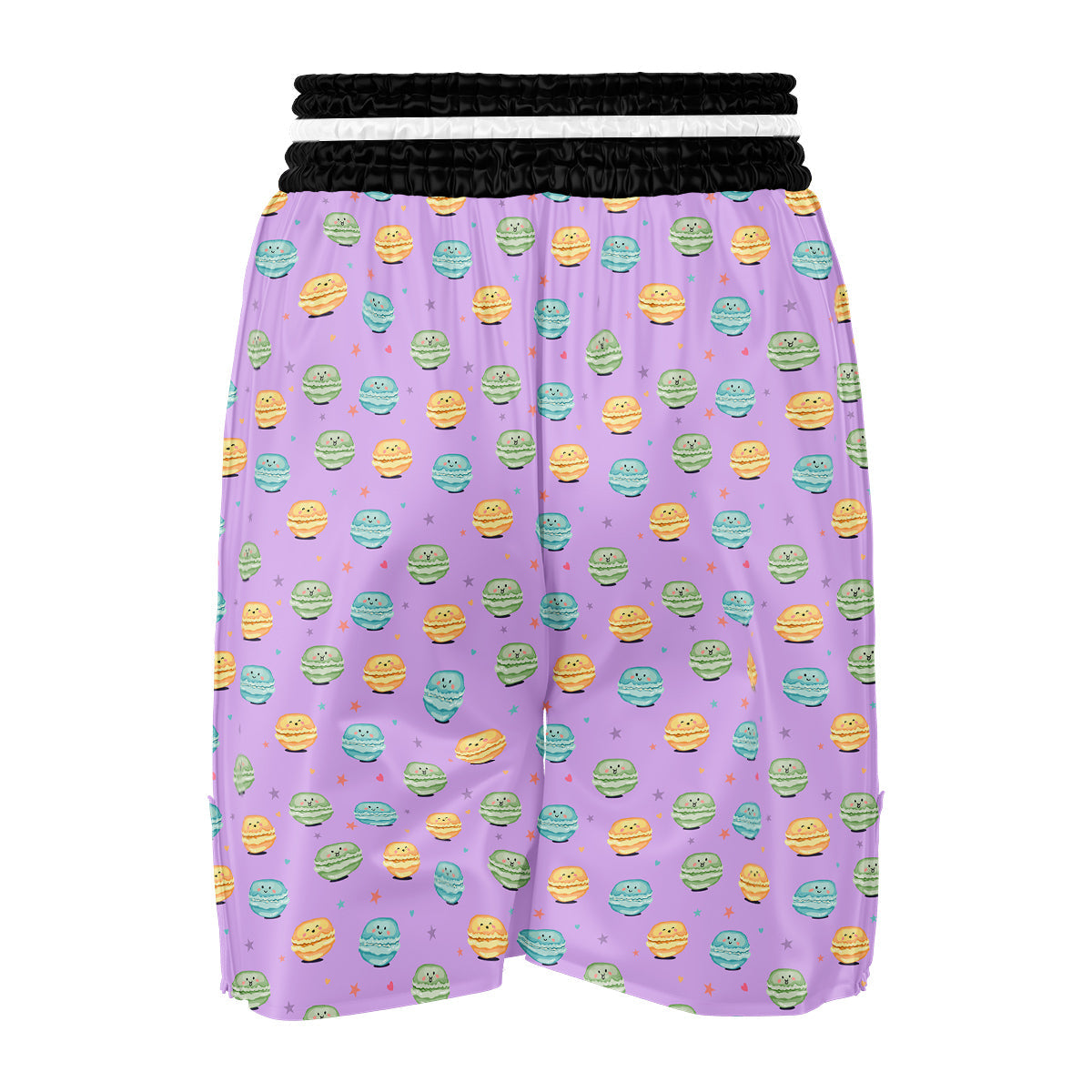 Macarons Cute Print Pattern Boxing Shorts-grizzshop