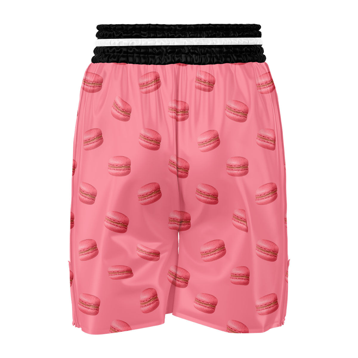 Macarons Pink Print Pattern Boxing Shorts-grizzshop