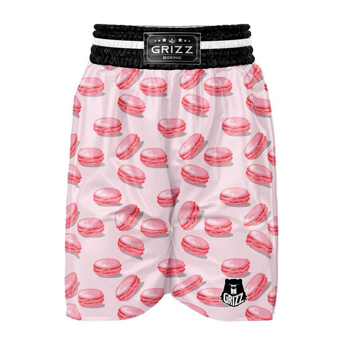 Macarons Sweet Print Pattern Boxing Shorts-grizzshop