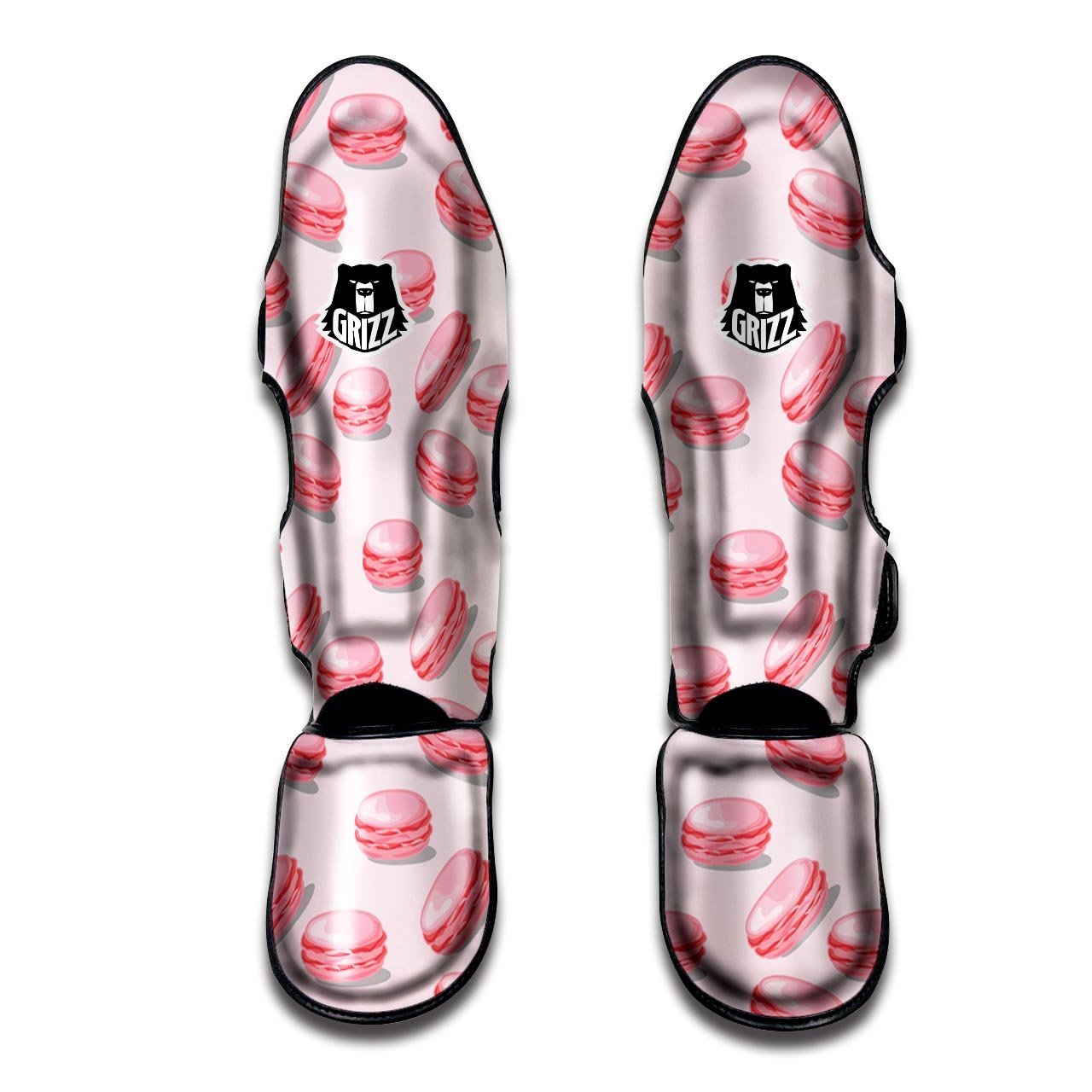 Macarons Sweet Print Pattern Muay Thai Shin Guards-grizzshop