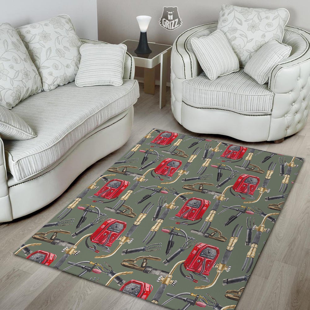 Machine Welding Print Pattern Floor Mat-grizzshop