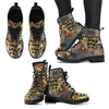 Machine Women's Leather Boots-grizzshop