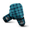 Load image into Gallery viewer, Madras Teal Print Pattern Boxing Gloves-grizzshop