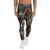 Mafia And Gangsters Print Pattern Men's Leggings-grizzshop