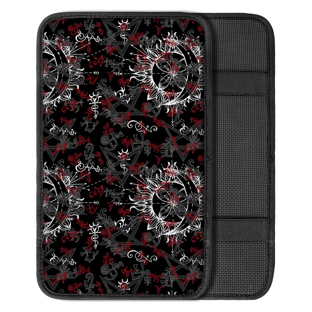 Magic Gothic Witch Car Console Cover-grizzshop